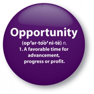 Image of Opportunity Button