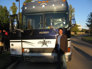 Image of Ryan with Bus